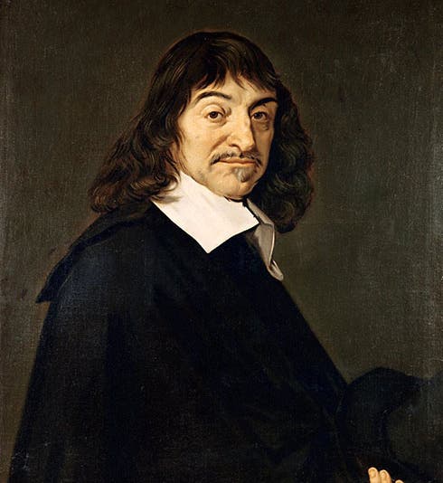 Portrait of René Descartes, formerly attributed to Frans Hals, Louvre, 1649 (Wikimedia commons)