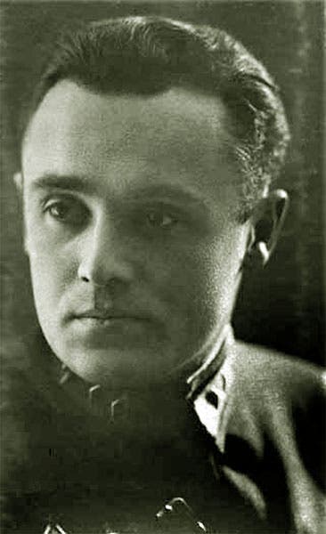 Sergei Korolev, photograph, 1938, just before his arrest (thisdayinaviation.com)