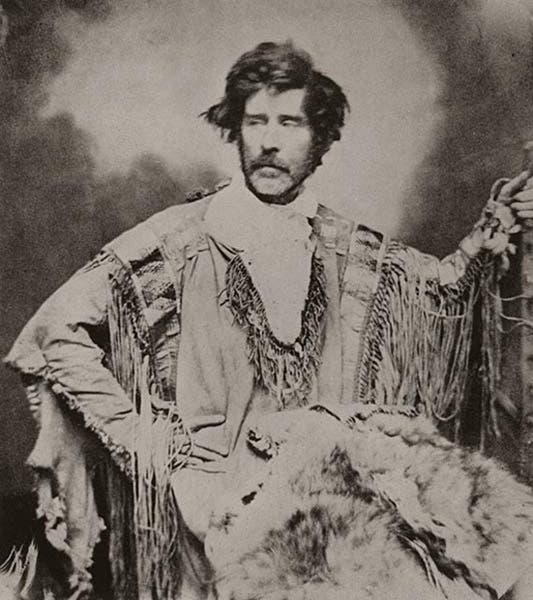 Portrait of Paul Kane, photograph, 1850, National Gallery of Canada (Wikimedia commons)