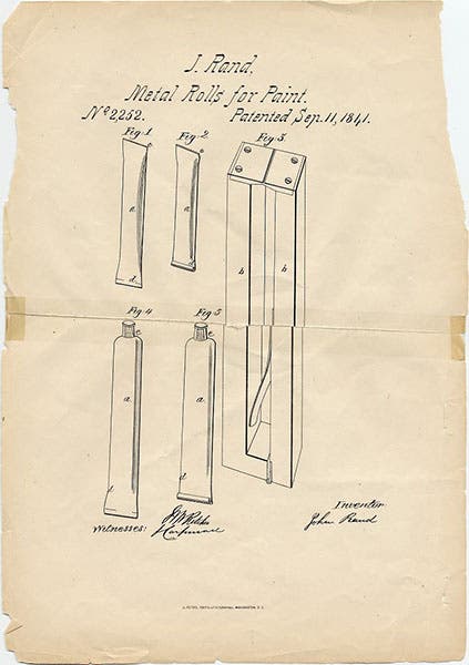 John Goffe Rand, United States Patent Number 2,252