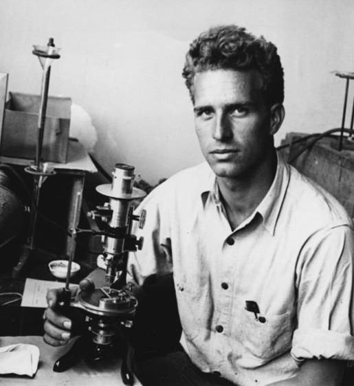 Portrait of a younger Robert S. Dietz, photograph, 1938 (library.ucsd.edu)