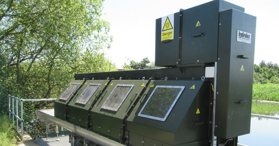 Top of Hydrolox equipment at Brantham