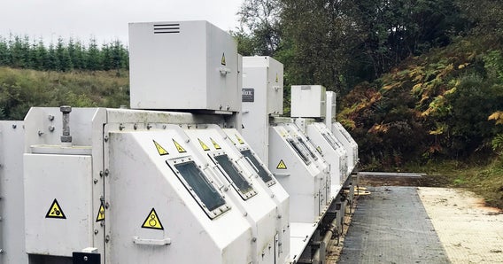 Hydrolox equipment at SSE Loch Glashan