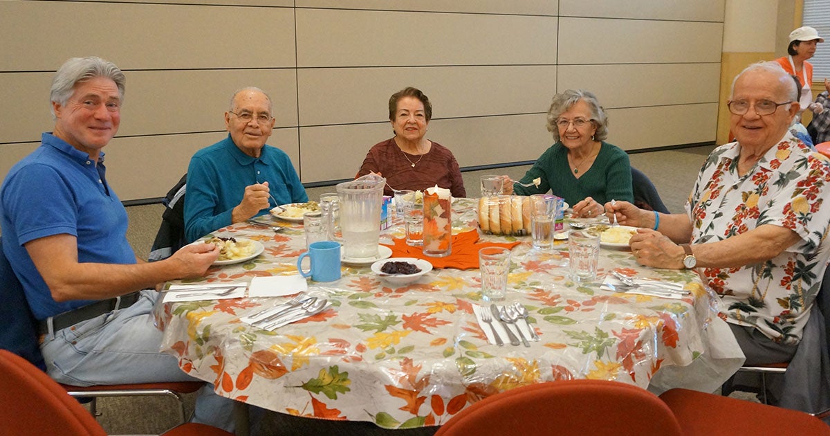 The Senior Nutrition Program - Congregate Meals