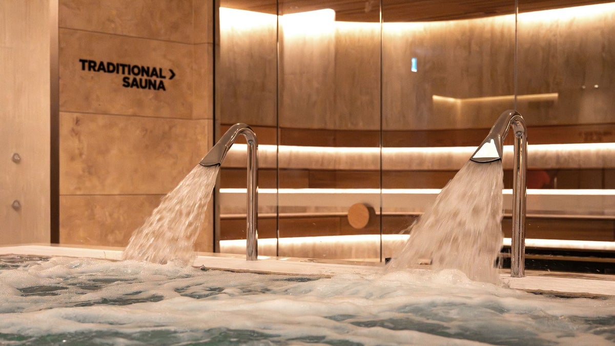 Traditional sauna and plunge pool at Virgin Active Bondi Westfield