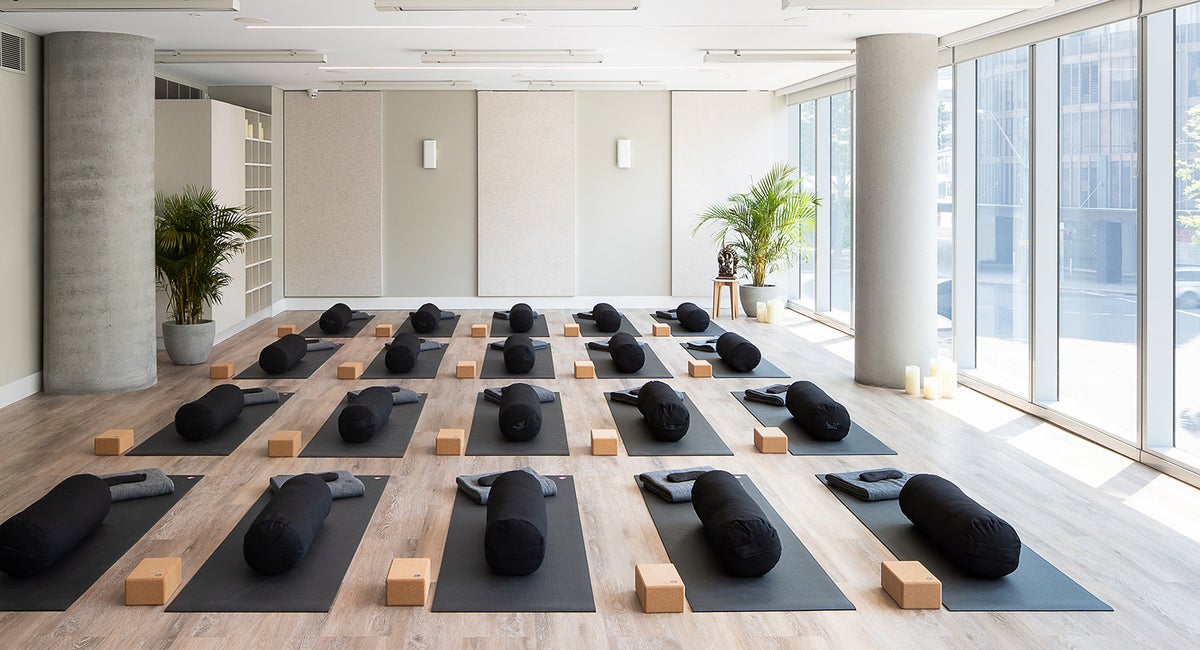 Yoga studio at Virgin Active St Leonards