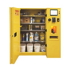 Securachem - flammable storage cabinet with an inventory control system