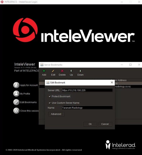 Inteleviewer screen shot