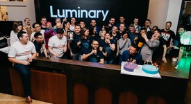 Luminary 20th birthday team photo