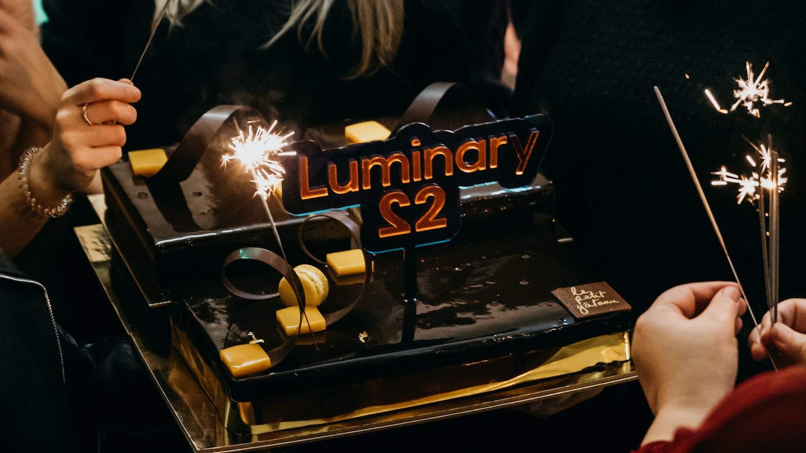 Luminary's 22nd birthday cake