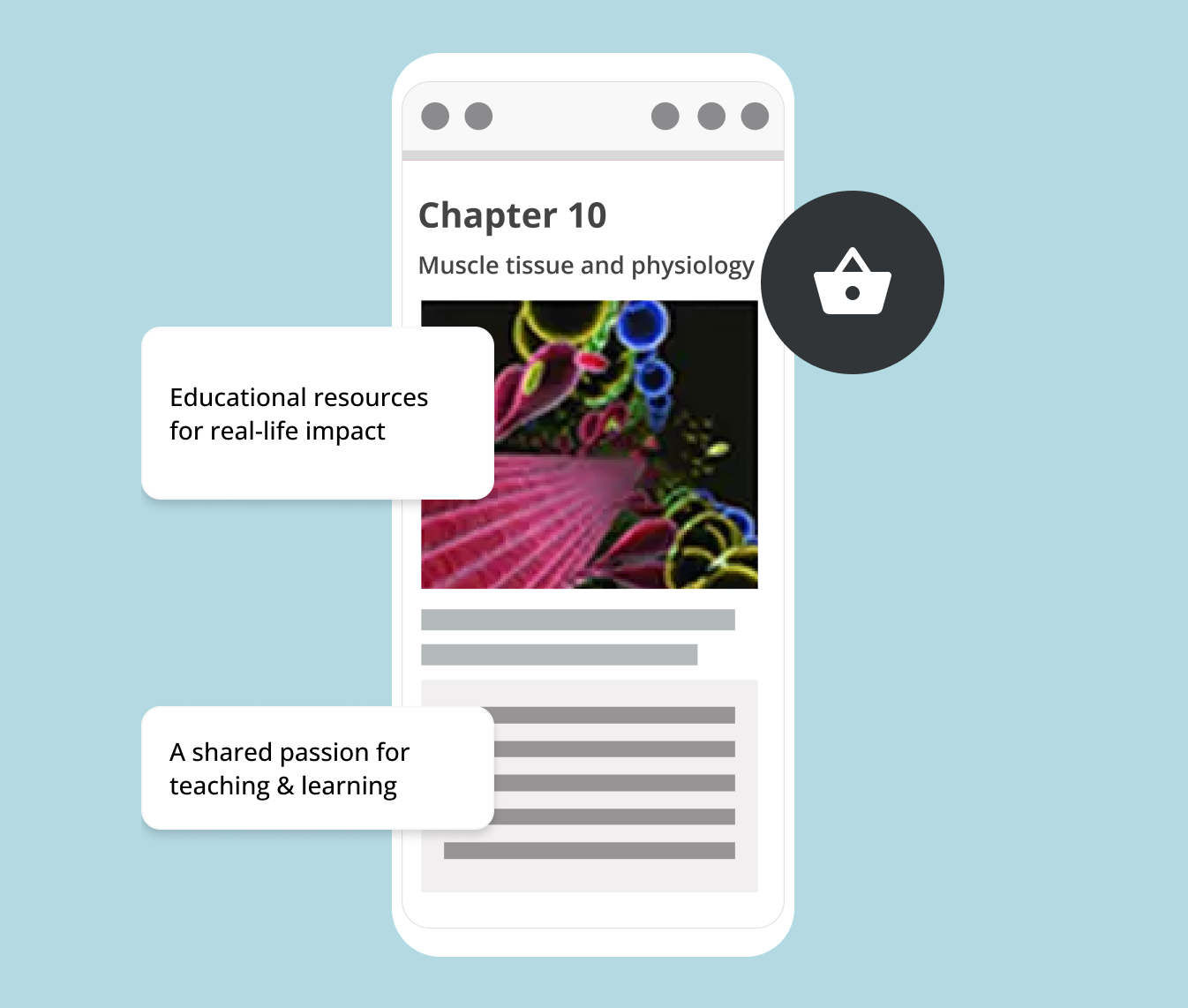 Picture of the Pearson previews which include pull out text
