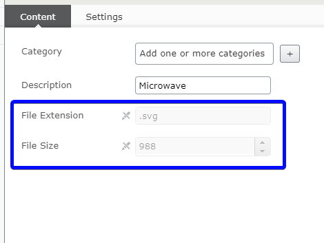 Episerver SVG Metadata no dimensions