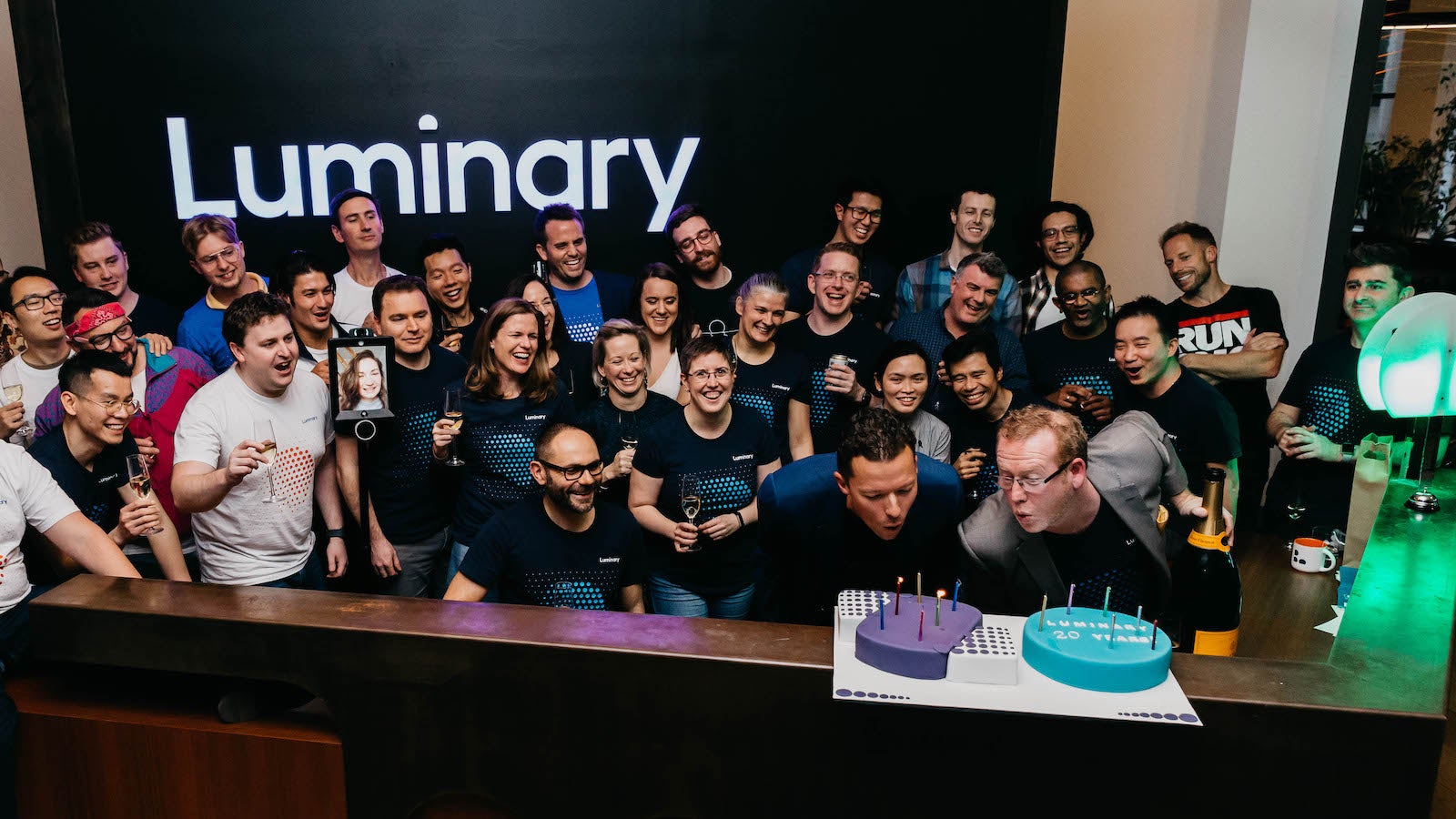 Luminary's 20th birthday celebration