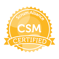 Scrum Alliance CSM Certified Scrum Master certification