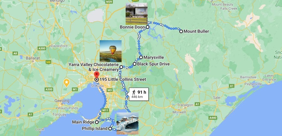 Map of Stage Five