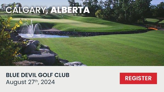 Golf course in Calgary, Alberta