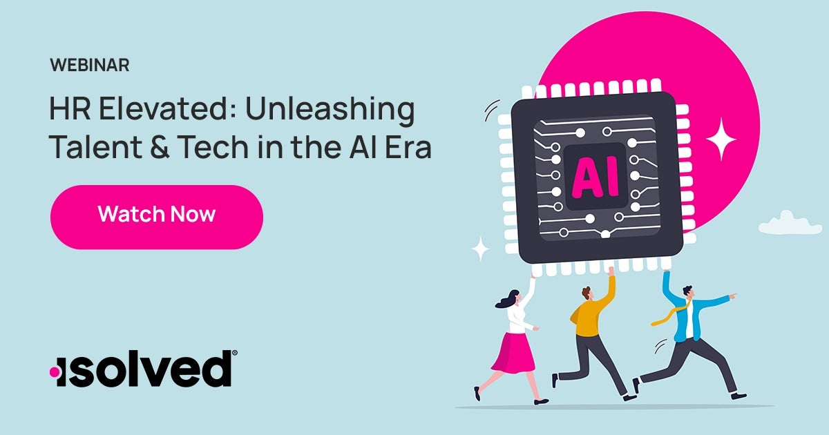 HR Elevated: Unleashing Talent & Tech in the AI Era