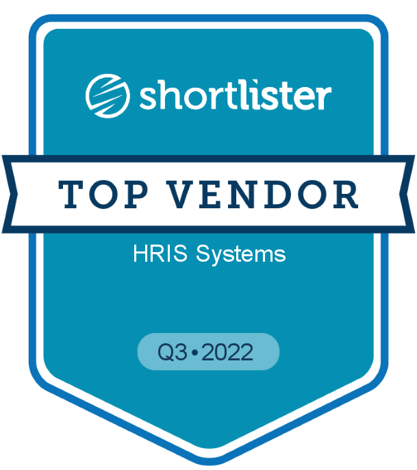 Top Vendor Badge: HRIS Systems Q3 2022