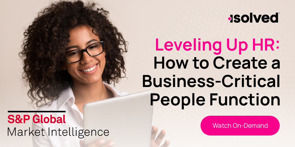 Leveling Up HR: How to Create A Business-Critical People Function