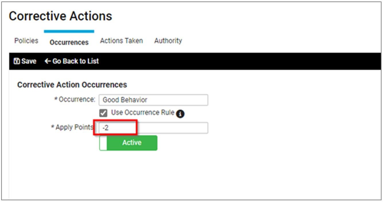 Corrective Action