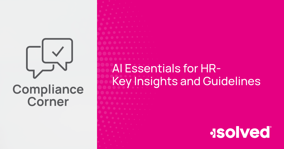 isolved Artificial Intelligence in HR