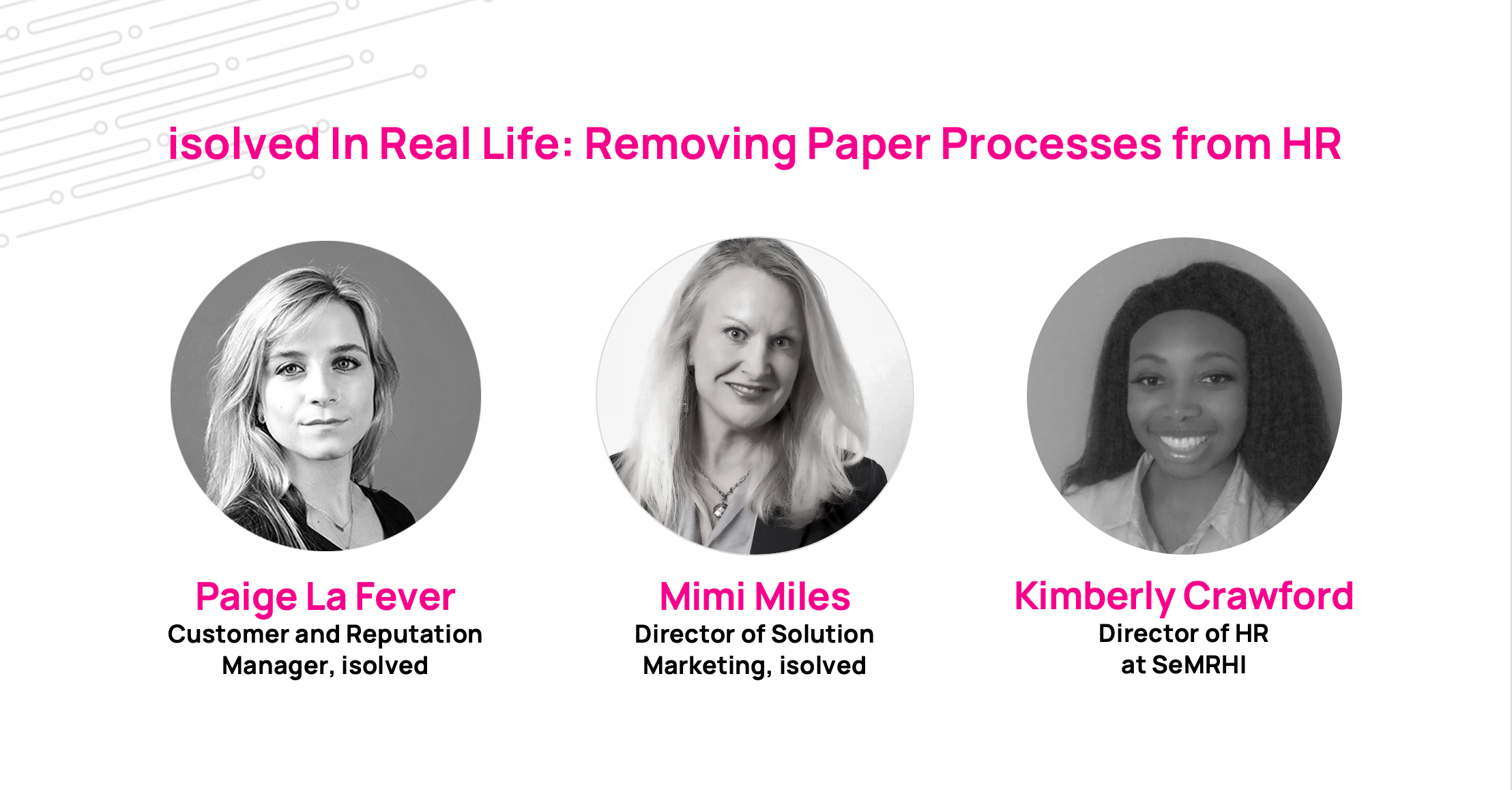 In Real Life: Removing Paper Processes from HR