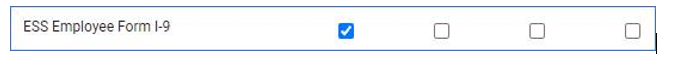 ESS Employee Form I-9