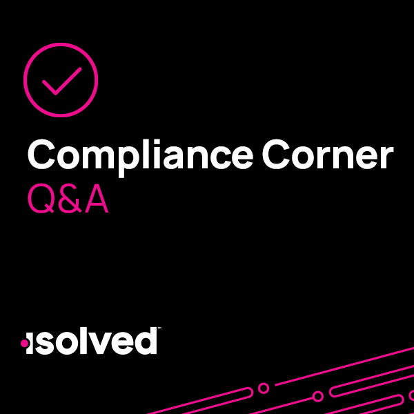 Compliance Corner