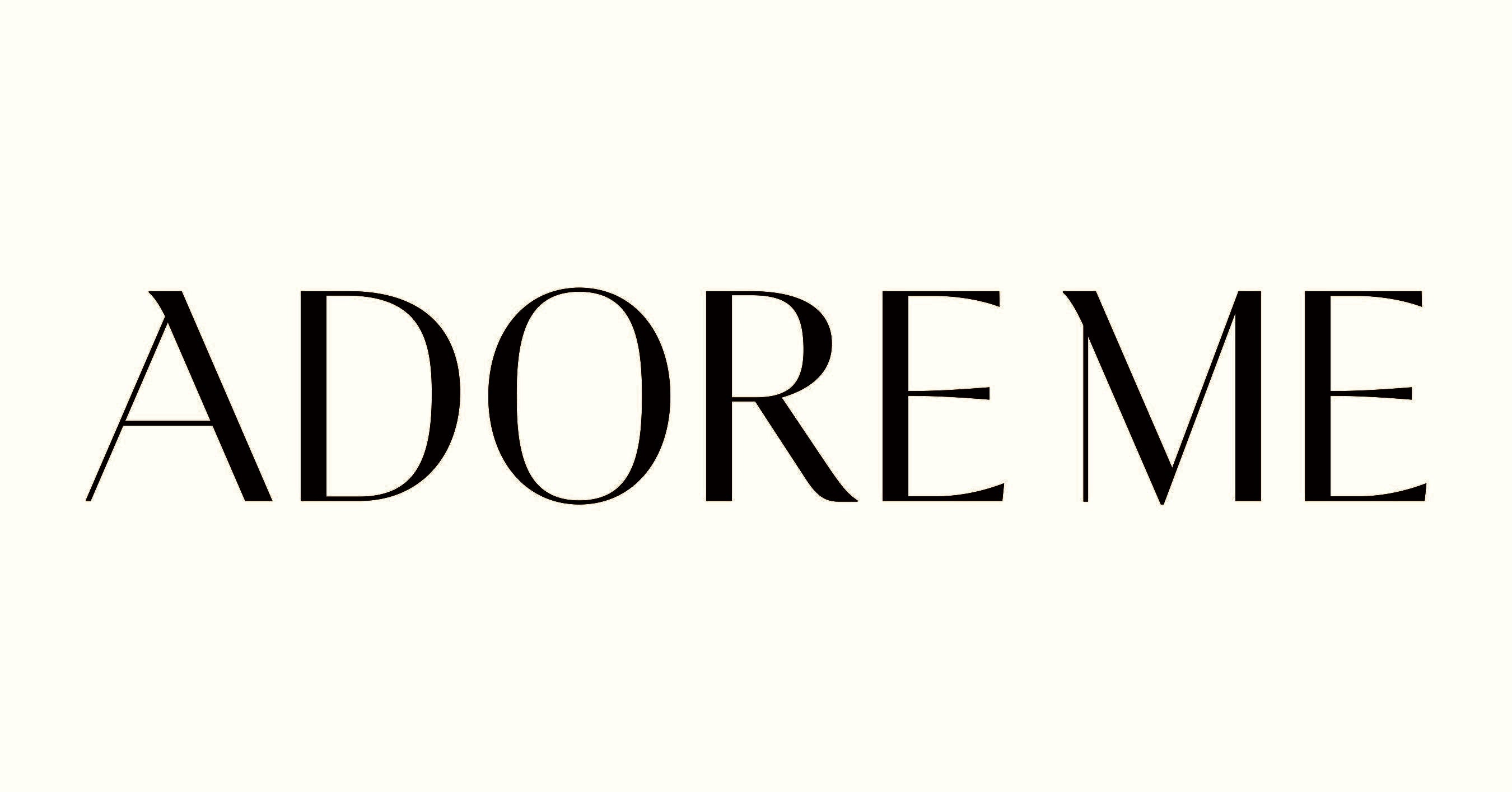 Adore Me Logo Black and White