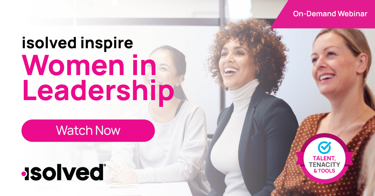 isolved Inspire: Women in Leadership