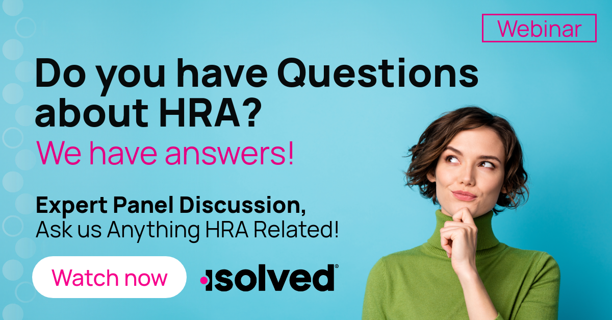 Expert Panel Discussion: HRA