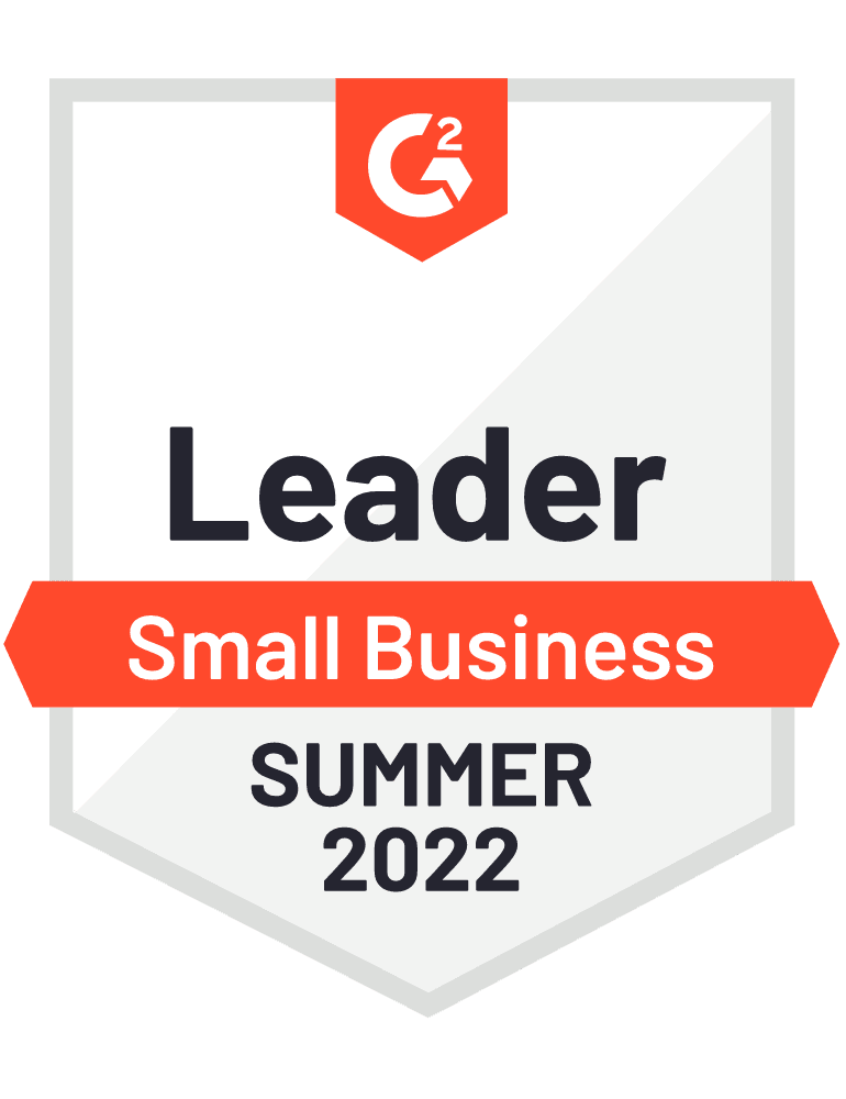 G2 Leader Small Business Summer 2022