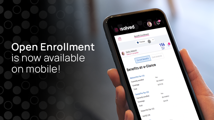 Open Enrollment is now available on mobile!