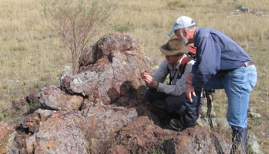Explorers Mapping Ironstone
