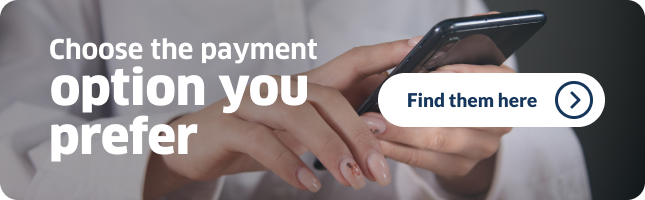 Choose the payment option you prefer
