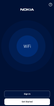 Nokia App home screen demonstrating how to get started with Full-On WiFi
