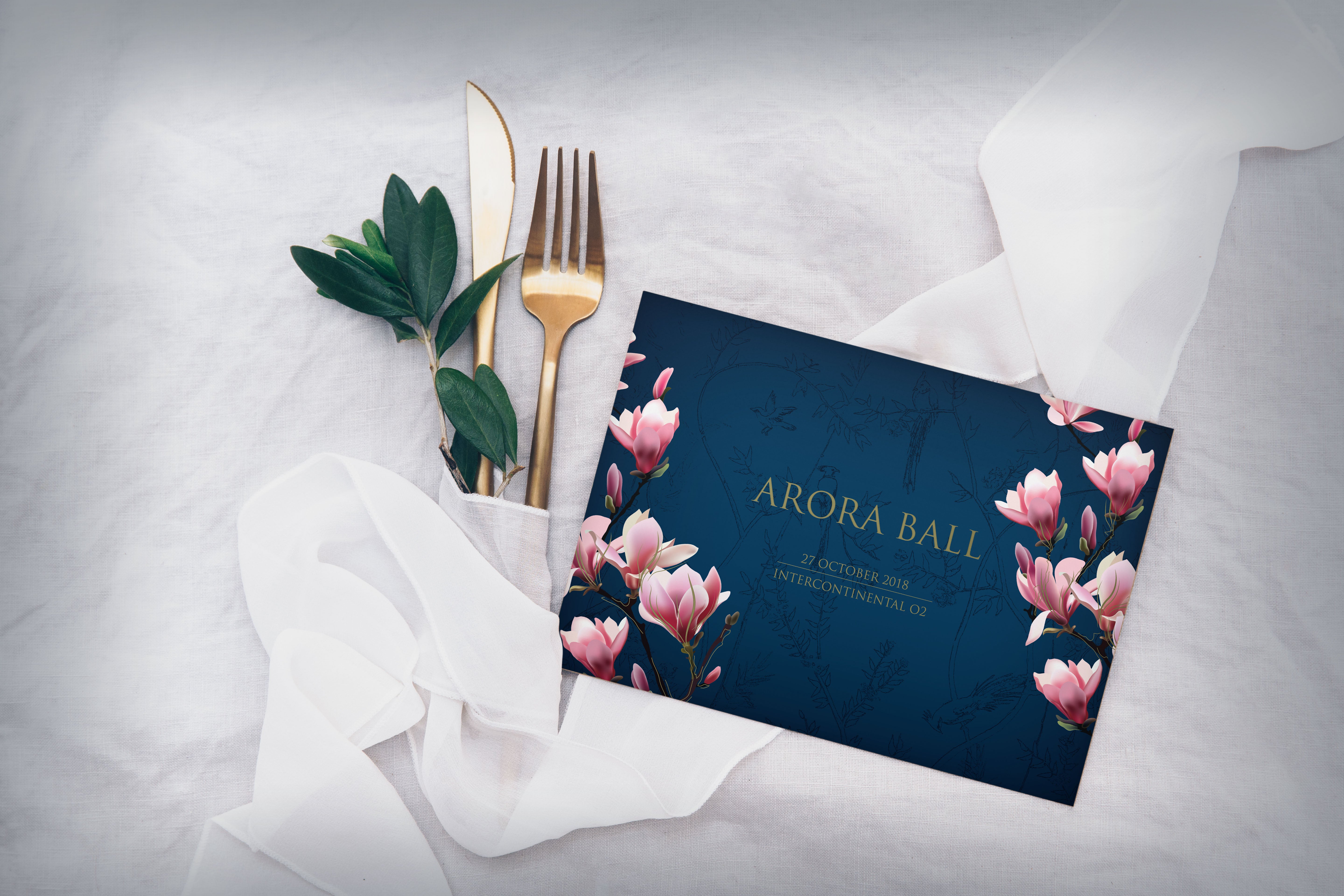 Arora Ball invitation 