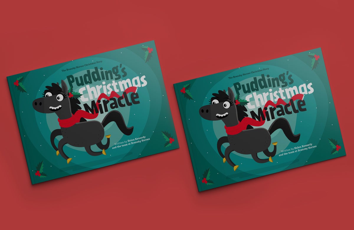 Puddings Christmas Miracle children's book artwork