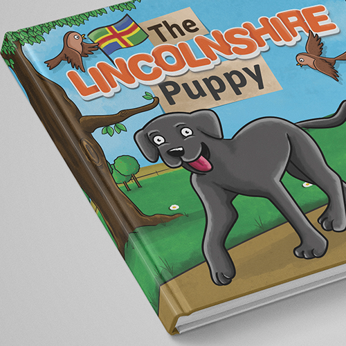 The Lincolnshire Puppy Creative Illusratration