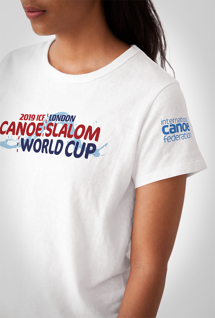 Canoe Slalom World Cup T-Shirt Design
