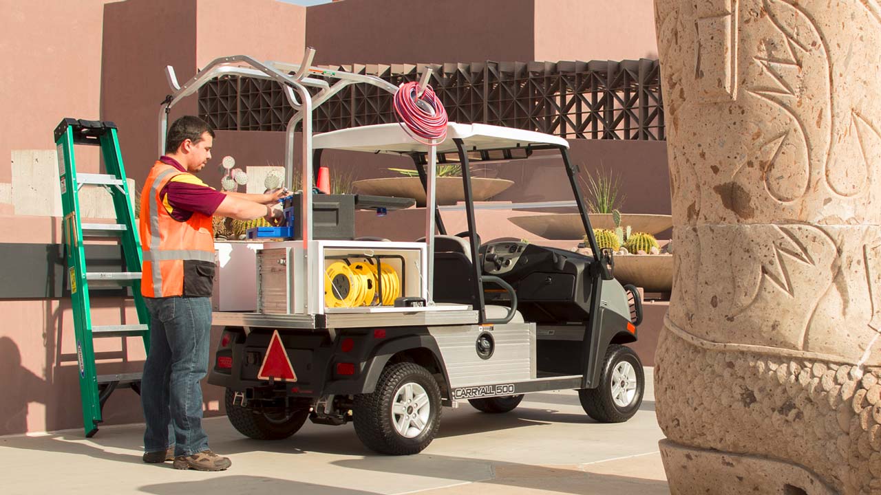 Club Car streamlines college football operations.