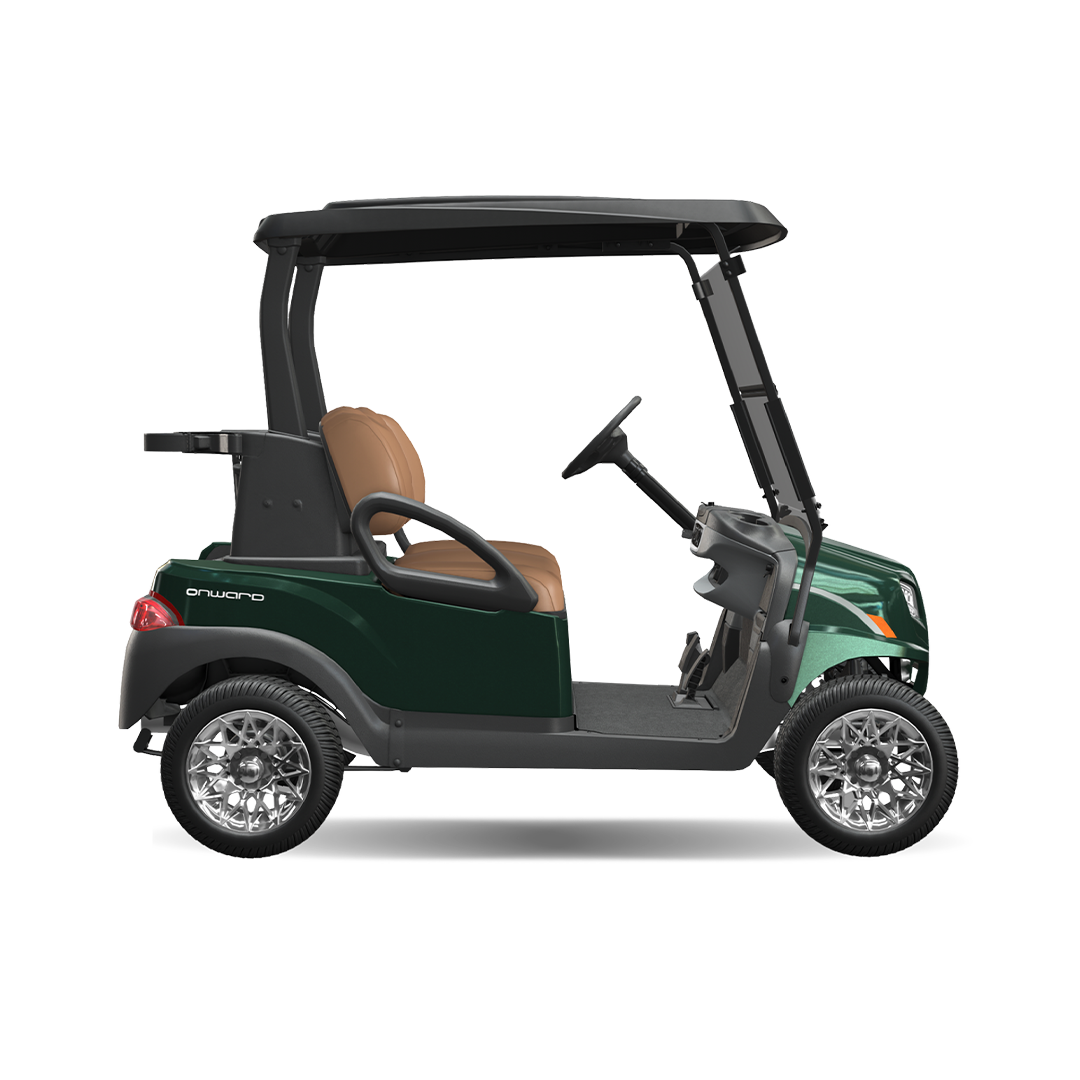 Green Onward 2 passenger golf cart