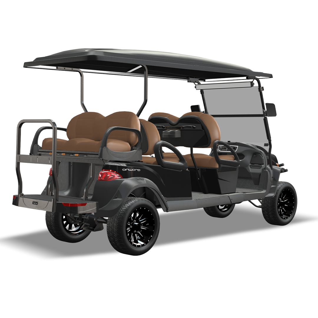 Onward lifted 6 passenger golf cart