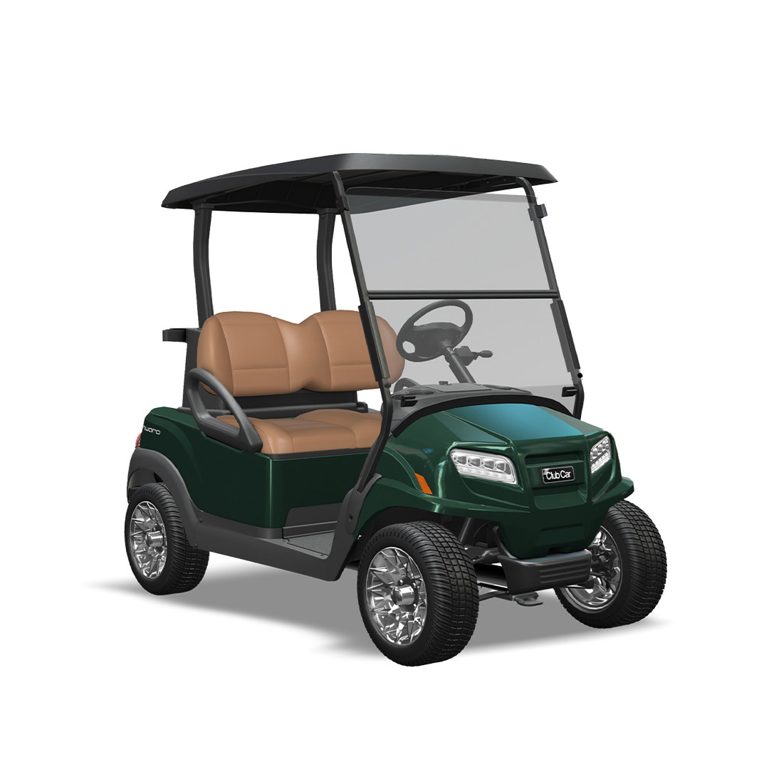 Green Onward 2 passenger golf cart