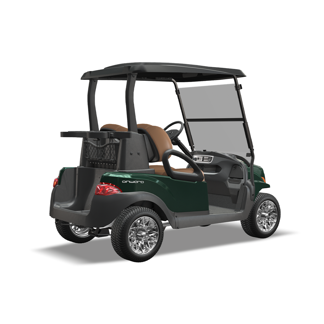 Green Onward 2 passenger golf cart