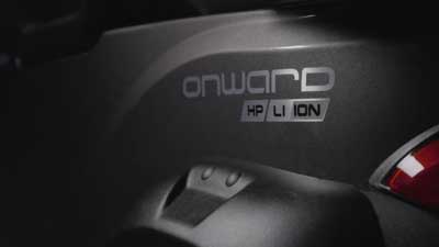 Photo of the side of a Club Car Onward Lithium.
