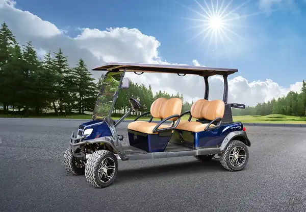 Onward 4 forward lifted Club Car golf cart.