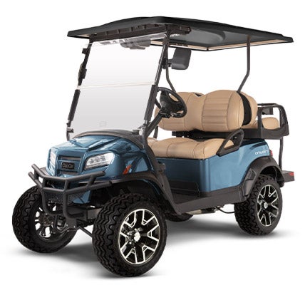 Onward 4 passenger blue car 