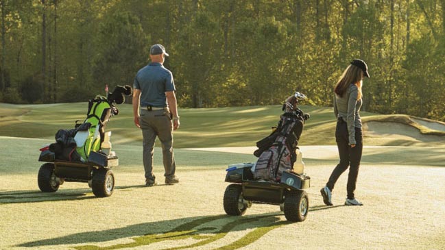 Club Car’s Tempo Walk, has provided a unique opportunity to provide golfers a new experience while social distancing.