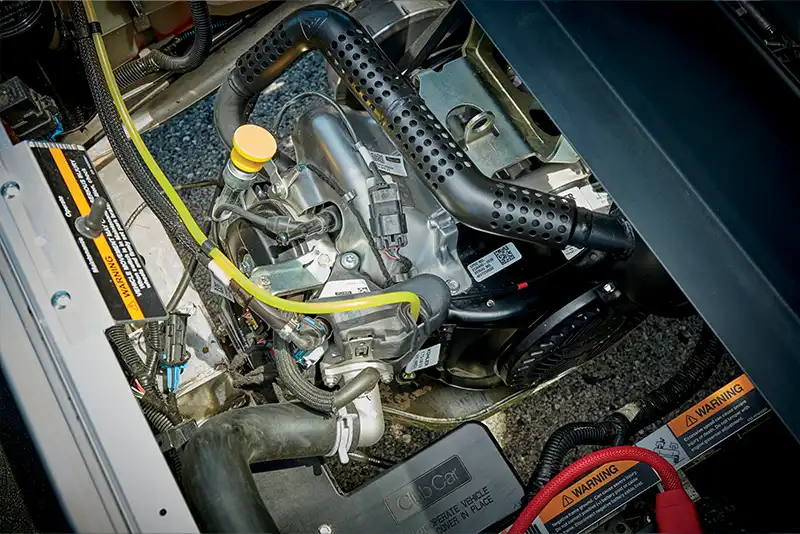 Photo of Club Car's 14.0 HP Kohler engine